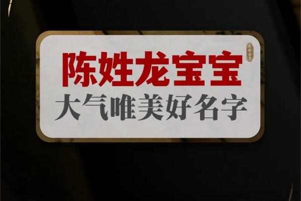 适合陈姓鸡宝宝的名字推荐 打造独特气质