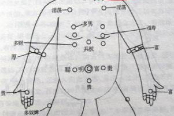 痣相背后的秘密：男人的身部痣相全解析