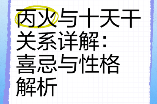 十天干丙火的喜忌完全指南，助你破解命运密码