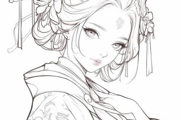 十二星座美少女素描：独特魅力，一见倾心