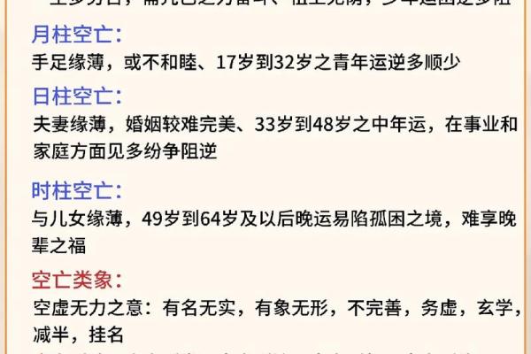 八字空亡的深层含义，你了解多少？