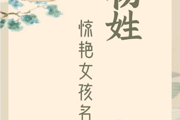 如何为杨姓宝宝起个既传统又时尚的名字