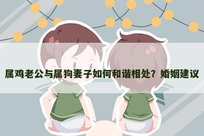属鸡老公与属狗妻子如何和谐相处？婚姻建议